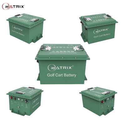 Fácil instale la batería 38V 105Ah del fosfato del hierro del litio del carro de golf de la matriz